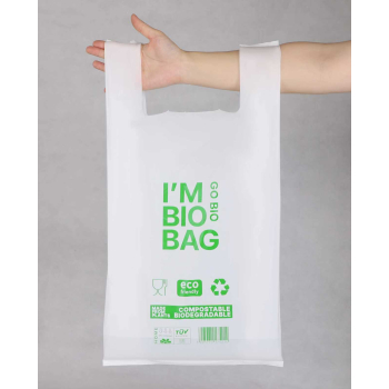 Reklamówka I`M BIO BAG reklamówki BIO 30x55cm 500szt/opak
